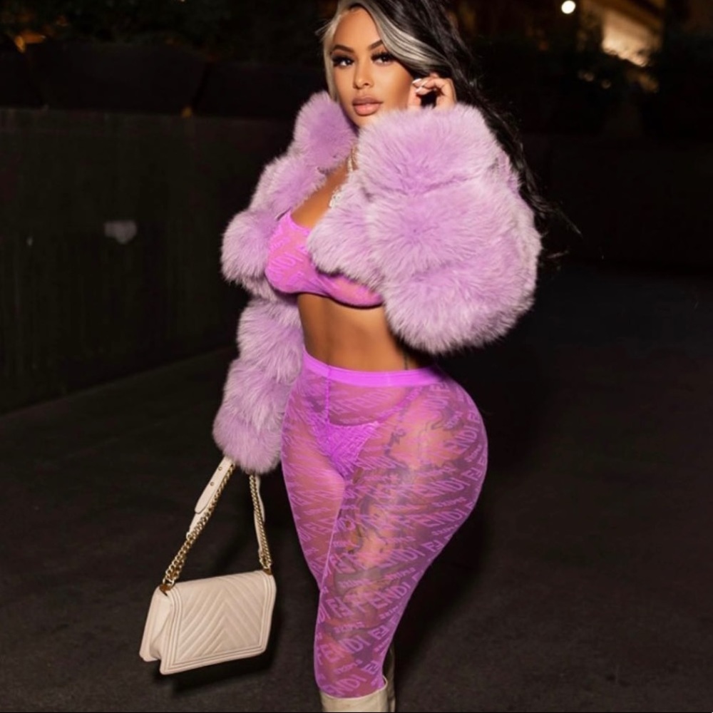 Fendi x Skims Tights and Bralettes